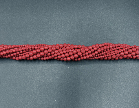 Перли Preciosa, ceramic cranberry, 2 мм