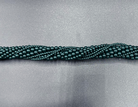 Перли Preciosa, ceramic malachite, 2 мм