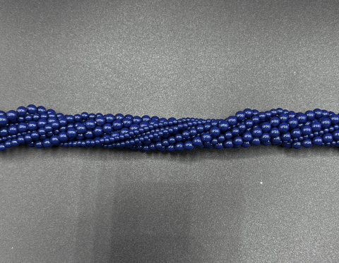 Перли Preciosa, ceramic navy blue, 3 мм