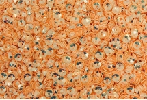 №320 Паєтки у формі чаші, Індія, Peach Bloom, 3 мм