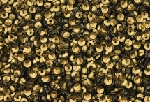 №393 Паєтки у формі чаші, Індія, Antique Gold, 4 мм