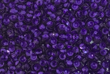 №4777 Паєтки у формі чаші, Індія, Indigo, 5 мм