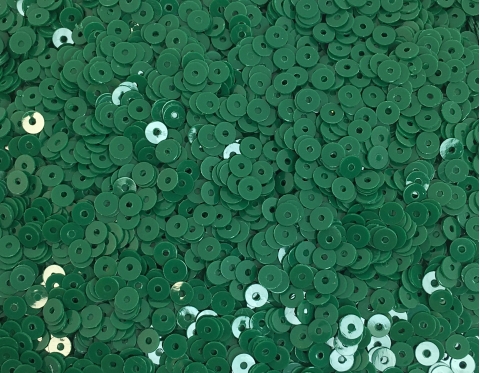 №1470 Паєтки, Індія, Dark Green, 3 мм