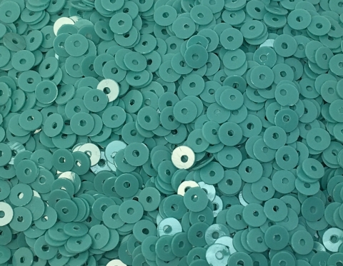 №1477 Паєтки, Індія, Blue Turquoise Pearl Finish, 4 мм