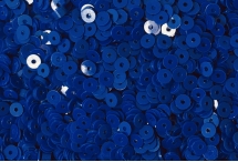 №1485 Паєтки, Індія, Dazzling Blue Pearl Finish, 4 мм