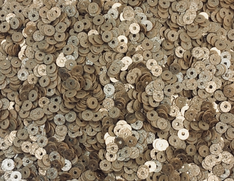 №322 Паєтки, Індія, Old Rose Sprinkle Finish, 3 мм