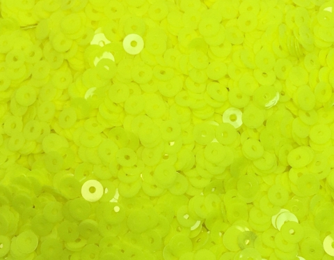 №377 Паєтки, Індія, Neon Finish Sunny Lime, 3 мм