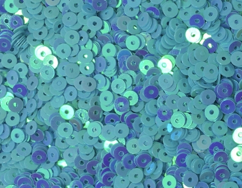 №848 Паєтки, Індія, Blue Light, 3 мм