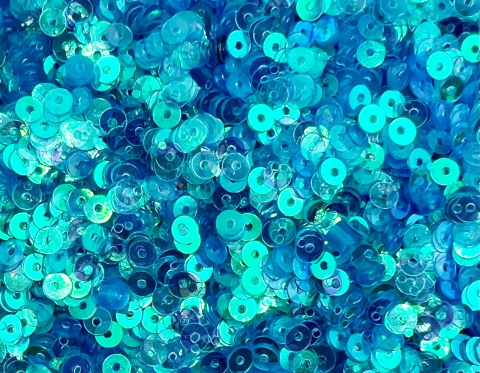 №856 Паєтки, Індія, Ice Green, 3 мм