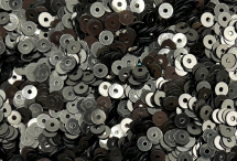 №93 Паєтки, Індія, Gunmetal, 4 мм