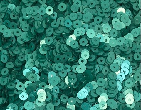 №997 Паєтки, Індія, Sea Blue, 3 мм