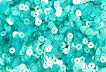 №998 Паєтки, Індія, Pool Blue, 4 мм