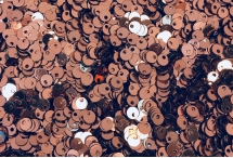№4096 Паєтки зі зміщеною серединкою, Індія, Dark Rose Gold, 4 мм