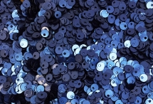 №4102 Паєтки зі зміщеною серединкою, Індія, Princess Blue, 4 мм
