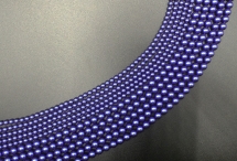 Кришталеві перли, iridescent dark blue, 5 мм