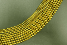 Кришталеві перли, royal gold, 3 мм
